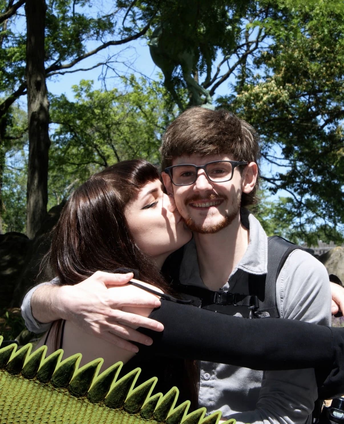 Detroit Zoo with my girlfriend